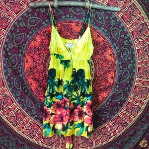 Hawaiian print dress🌼
